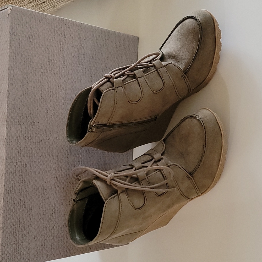 Wedge Booties